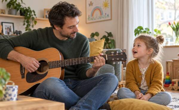 Kinderliedjes op gitaar