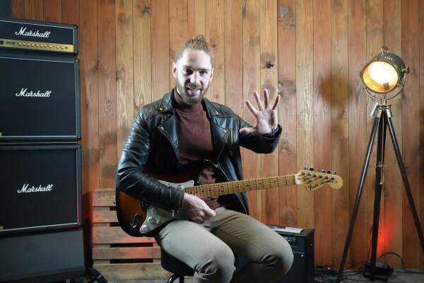 Leer 5 makkelijke rock nummers op gitaar!