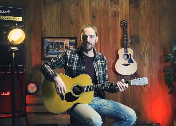 Friends intro op gitaar