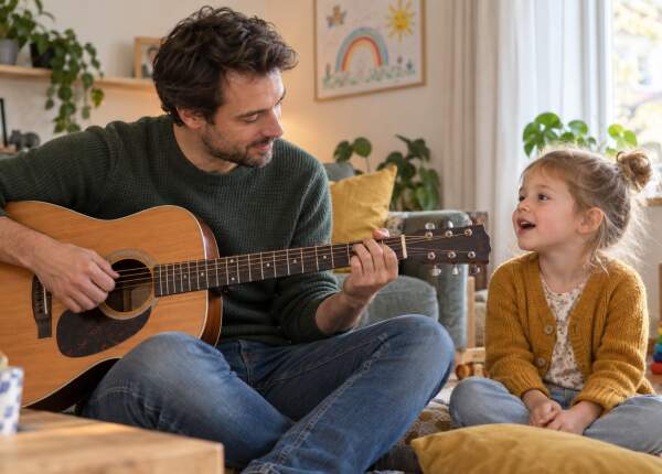 Kinderliedjes op gitaar