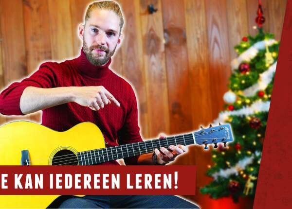 Makkelijkste kerstliedje op gitaar