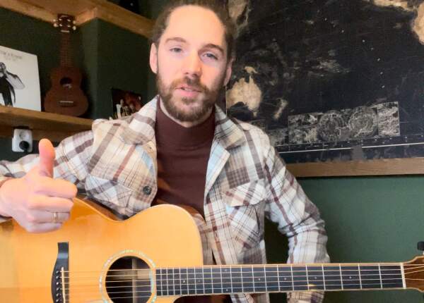 Kinderliedje op gitaar