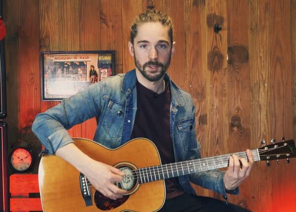 Het F-akkoord op gitaar