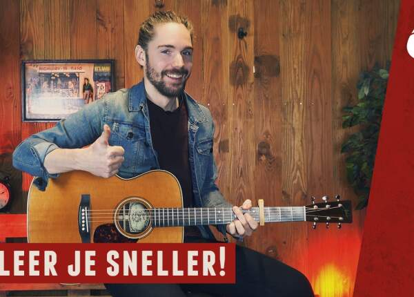 Sneller leren op gitaar