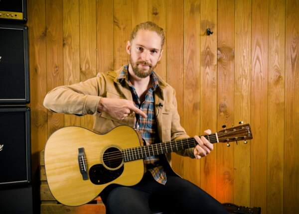 Bad moon rising gitaar